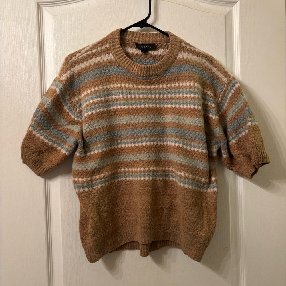 Sisters Crewneck Striped Sweater